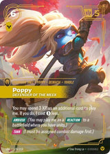 Poppy - Defender of the Meek - Riftbound: League of Legends TCG