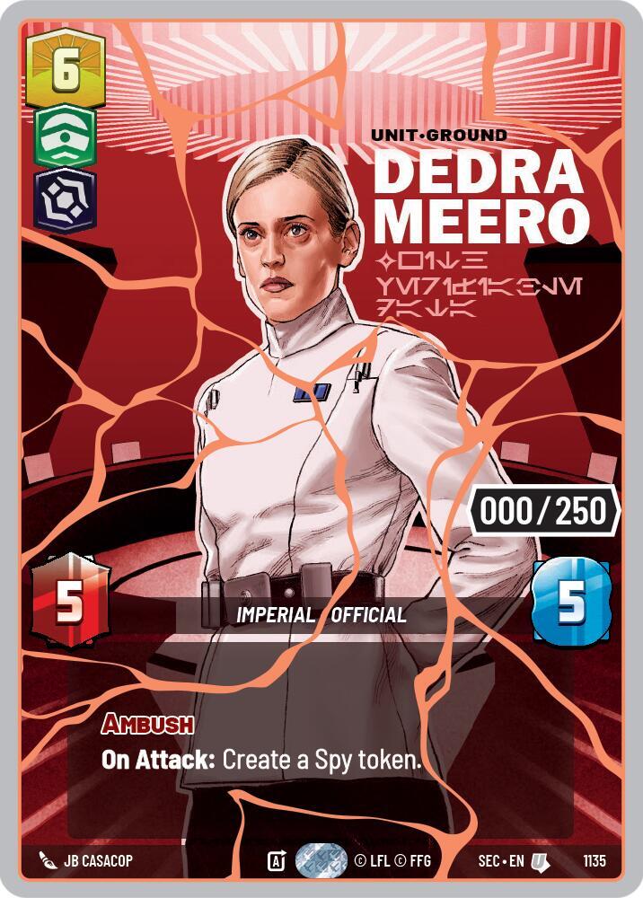 Dedra Meero - With Verifiable Data (Serialized) (Rose Gold)