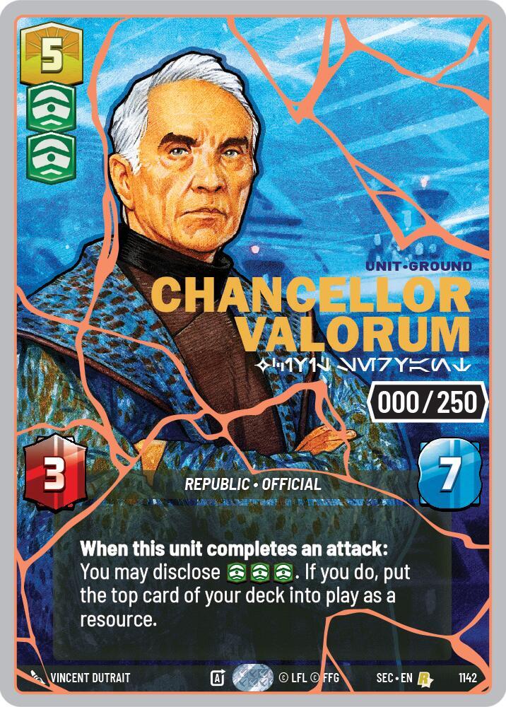 Chancellor Valorum - Civil Servant (Serialized) (Rose Gold)