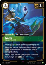 Nami - Headstrong - Riftbound: League of Legends TCG
