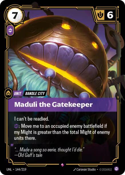 Maduli the Gatekeeper - Riftbound: League of Legends TCG