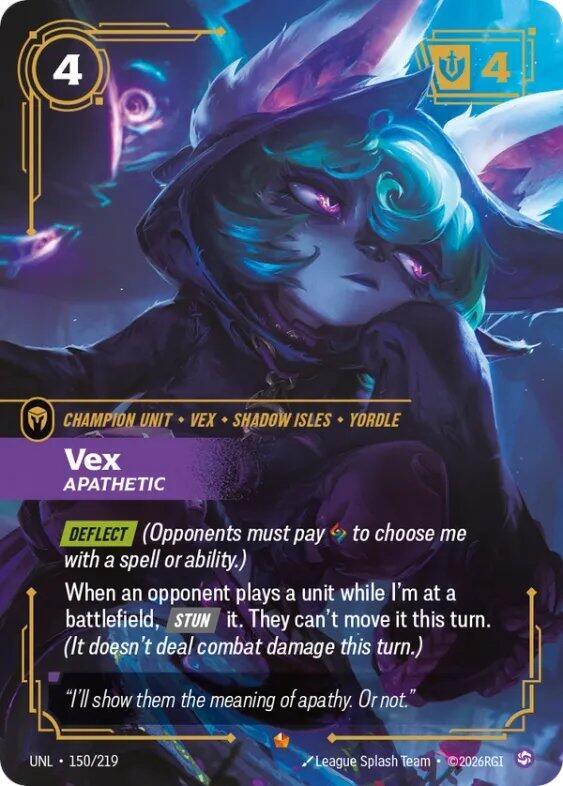 Vex, Apathetic - Riftbound: League of Legends TCG
