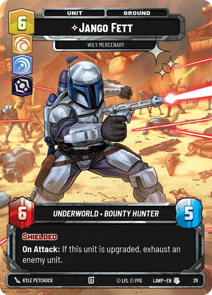 Jango Fett - Wily Mercenary (Foil)