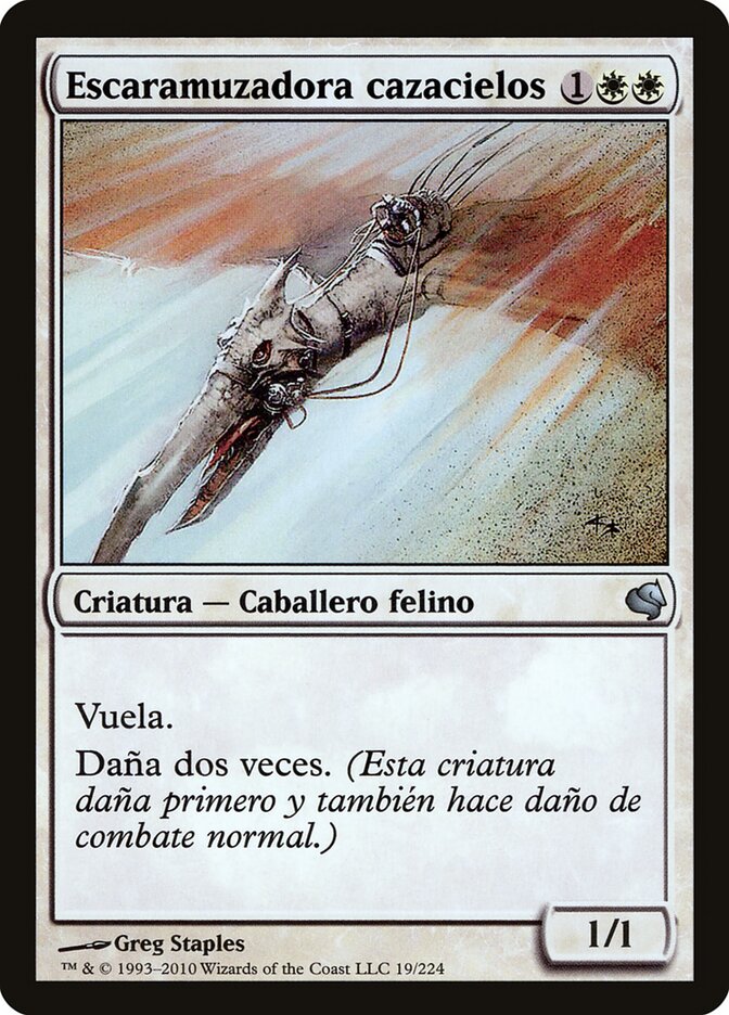 Skyhunter Skirmisher (Spanish) - "Escaramuzadora cazacielos"