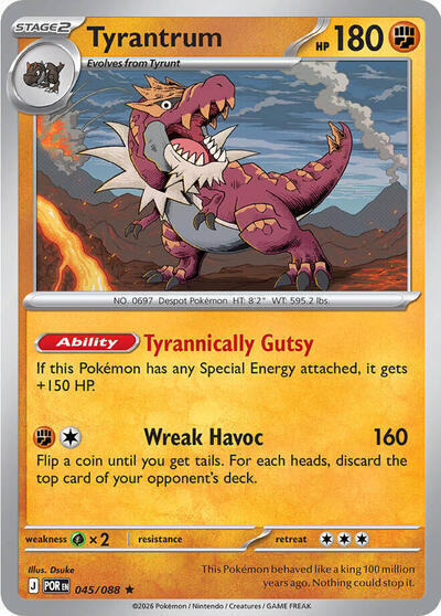 Tyrantrum - 047/088 (Non-Holo)