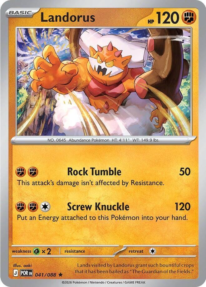 Landorus - 041/088 (Non-Holo)