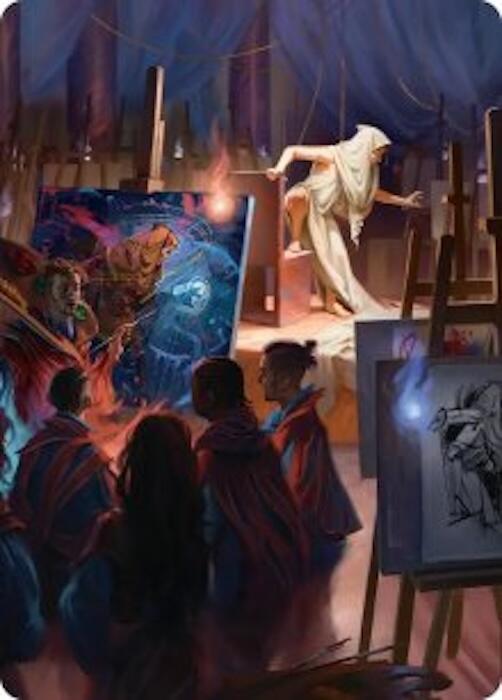 Archaeomancer Art Card