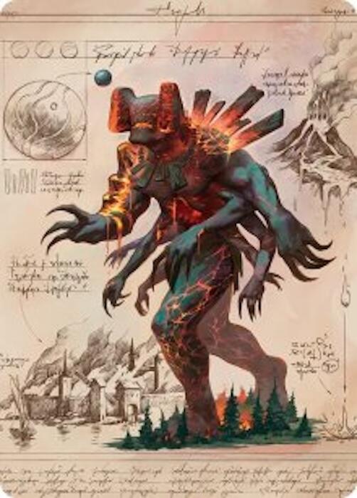 Magmablood Archaic Art Card