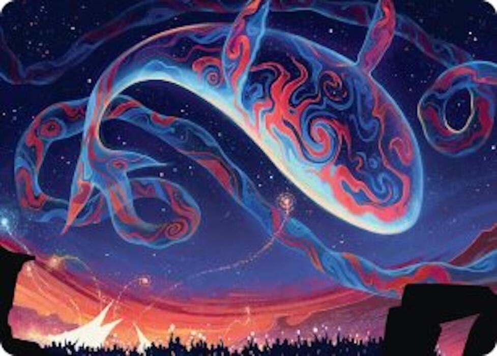 Spectacular Skywhale Art Card