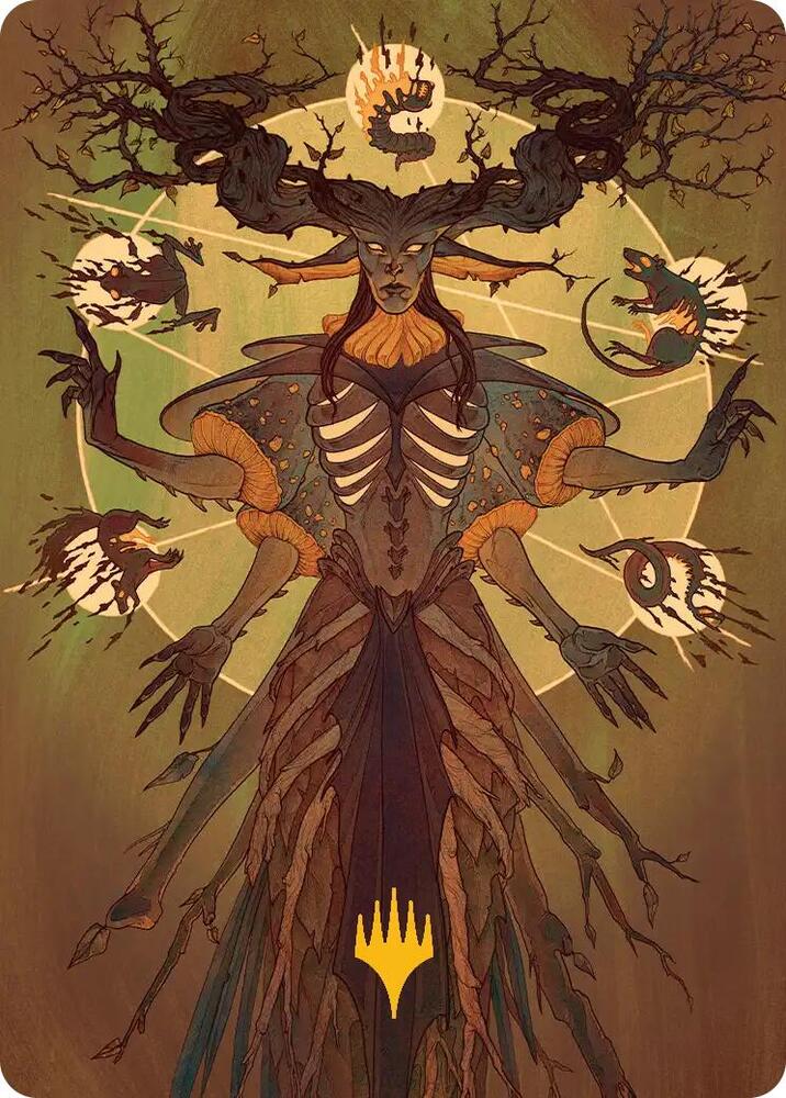 Culling Ritual Art Card (Gold-Stamped Planeswalker Symbol)