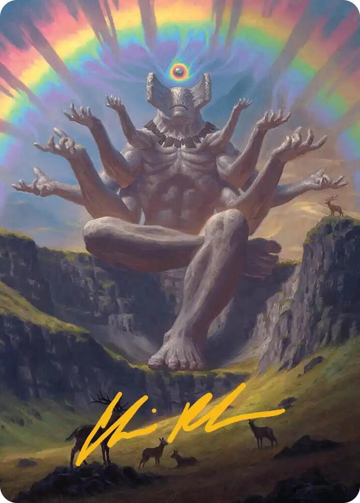 Transcendent Archaic Art Card (Gold-Stamped Signature)