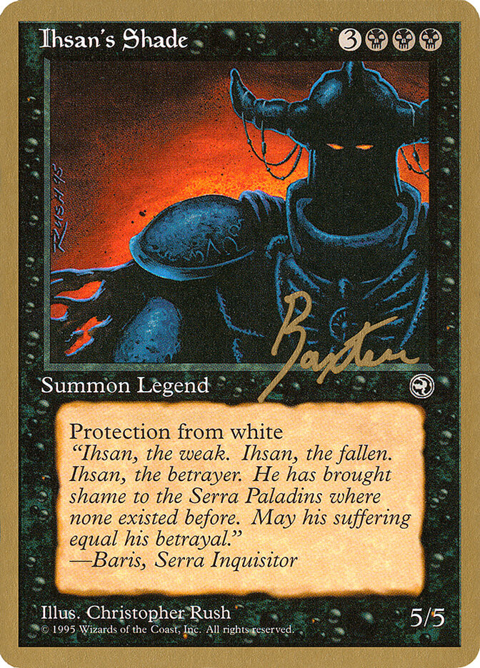 Ihsan's Shade - 1996 George Baxter (HML)