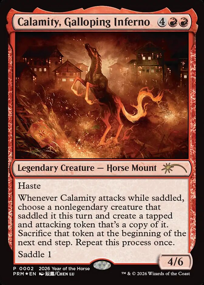 Calamity, Galloping Inferno (Year of the Horse 2026)