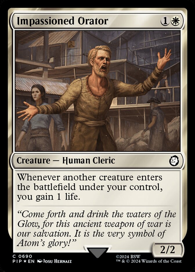 Impassioned Orator (Surge Foil)