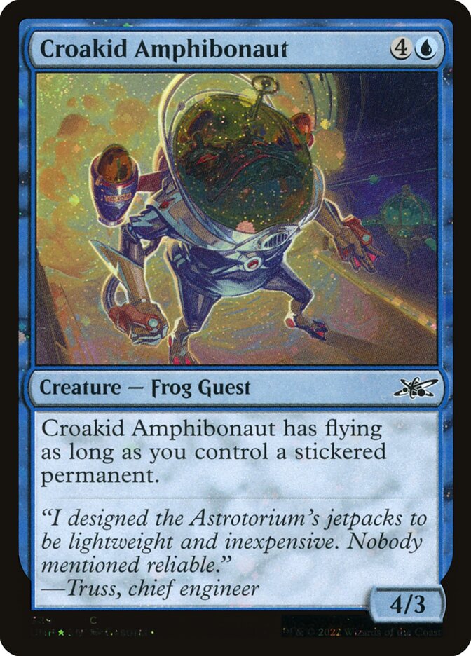 Croakid Amphibonaut (Galaxy Foil)
