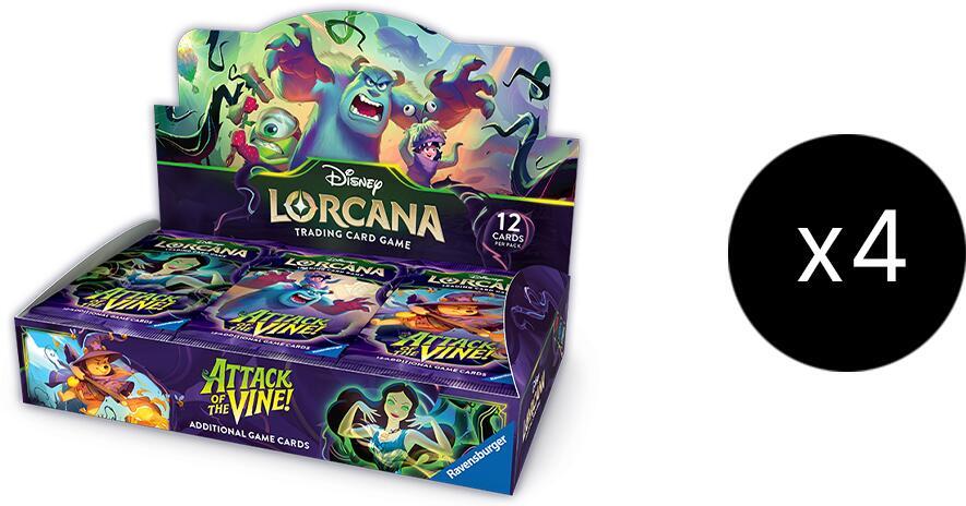 Disney Lorcana: Attack of the Vine! Booster Box Case