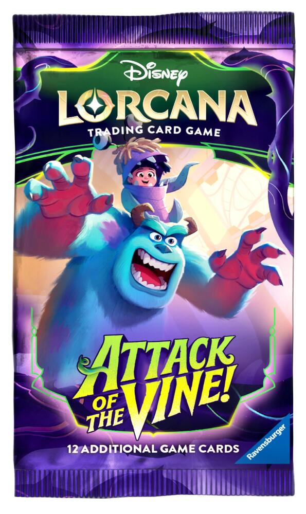Disney Lorcana: Attack of the Vine! Booster Pack - Disney Lorcana