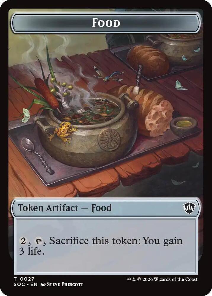 Food // City's Blessing Double-Sided Token