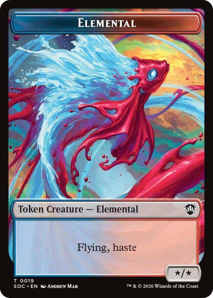 Elemental (0019) // Copy Double-Sided Token