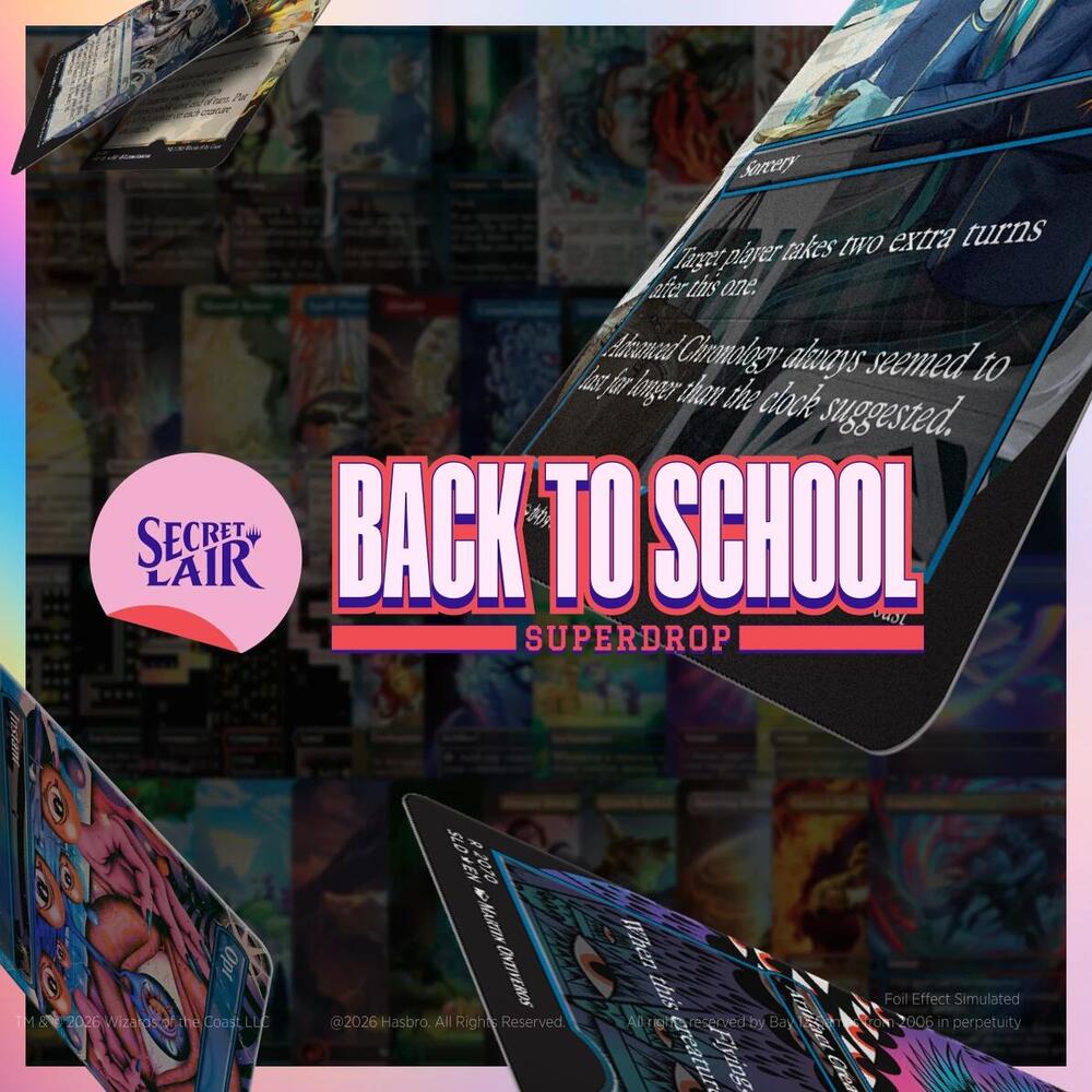 Secret Lair Back to School Superdrop: Spirit Week All Foils Bundle