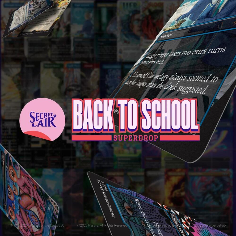 Secret Lair Back to School Superdrop: Ready For Rollcall Non-Foil Bundle