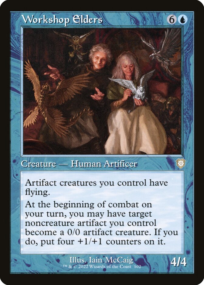 Workshop Elders (Retro Frame)