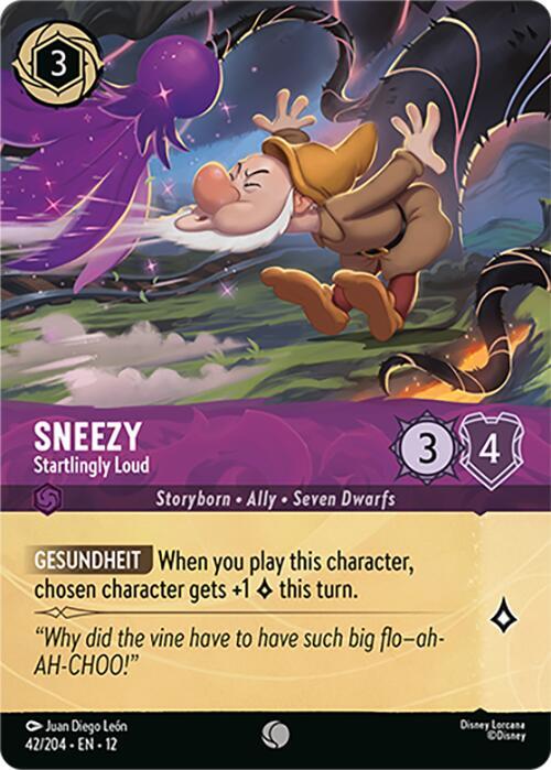 Sneezy - Startlingly Loud (Foil)