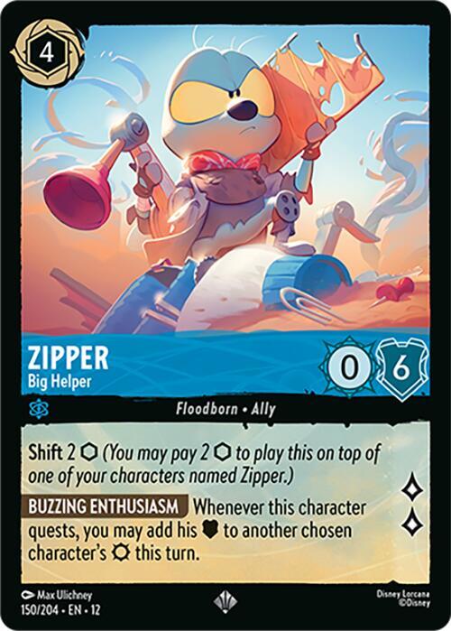 Zipper - Big Helper - Disney Lorcana