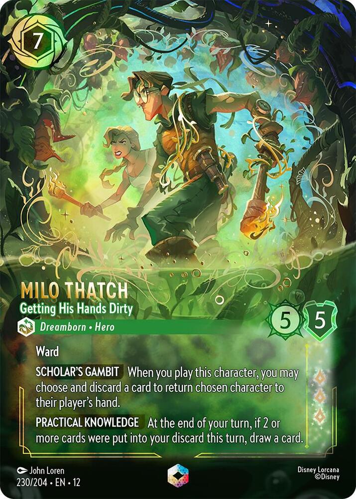 Milo Thatch - Getting His Hands Dirty (Enchanted)