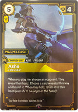 Ashe - Focused - Riftbound: League of Legends TCG