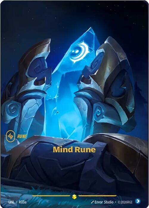 Mind Rune (R03a) - Riftbound: League of Legends TCG