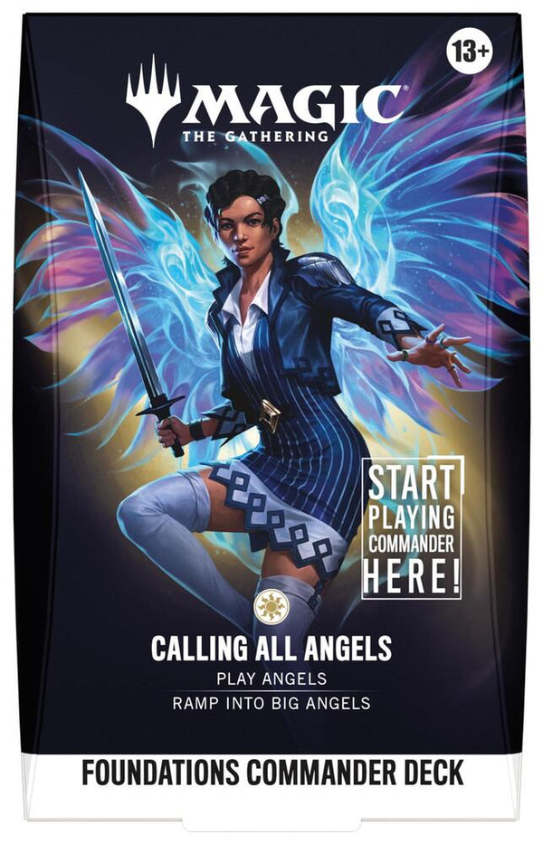 Foundations Commander Deck - Calling All Angels (FDC) - Magic: The Gathering