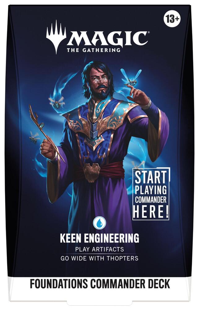 Foundations Commander Deck - Keen Engineering