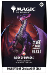 Foundations Commander Deck - Reign of Dragons (FDC) - Magic: The Gathering