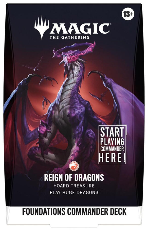 Foundations Commander Deck - Reign of Dragons (FDC) - Magic: The Gathering