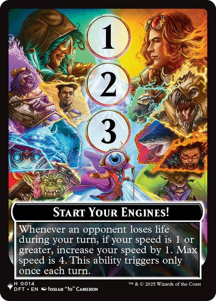 Start Your Engines! // Max Speed