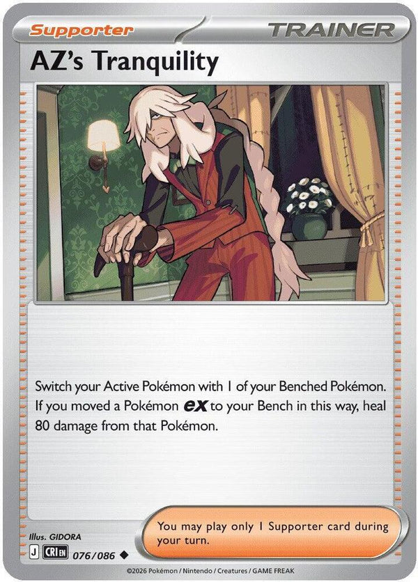 AZ's Tranquility - 076/086 (CRI 076/086) - Pokémon