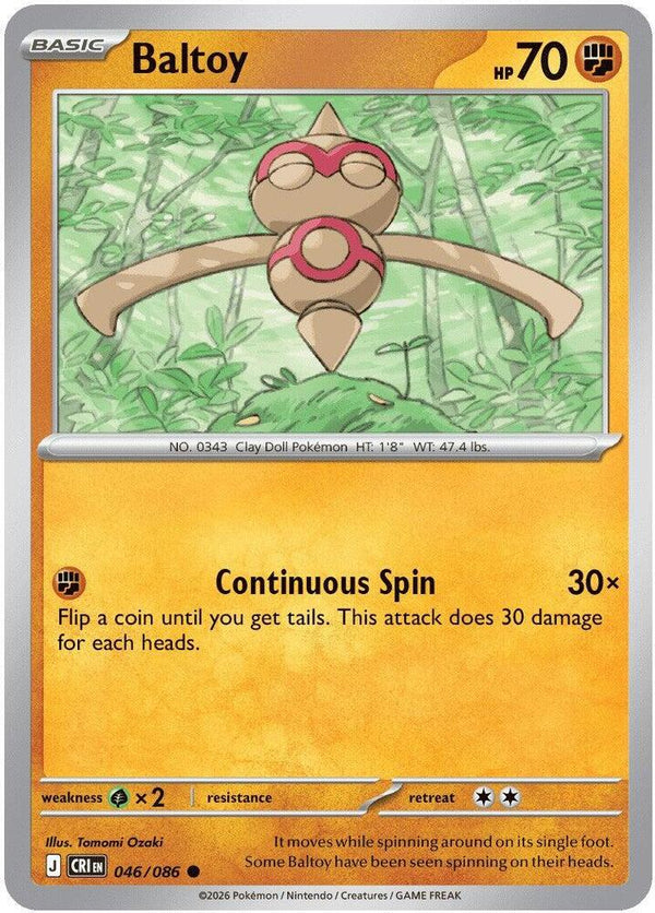 Baltoy (CRI 046/086) - Pokémon