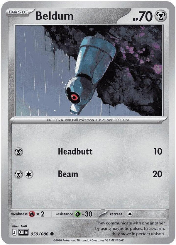 Beldum (CRI 059/086) - Pokémon