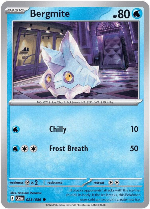 Bergmite (CRI 023/086) - Pokémon