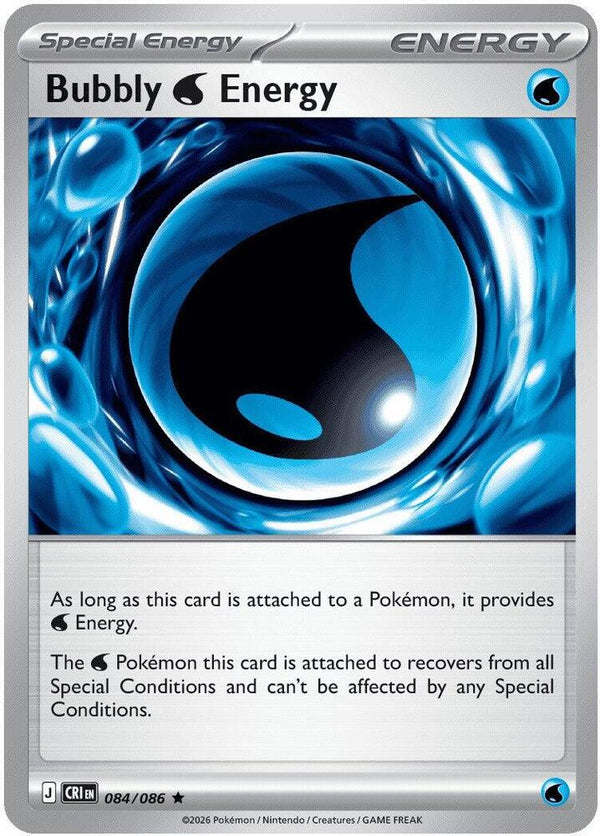 Bubbly W Energy (CRI 084/086) - Pokémon