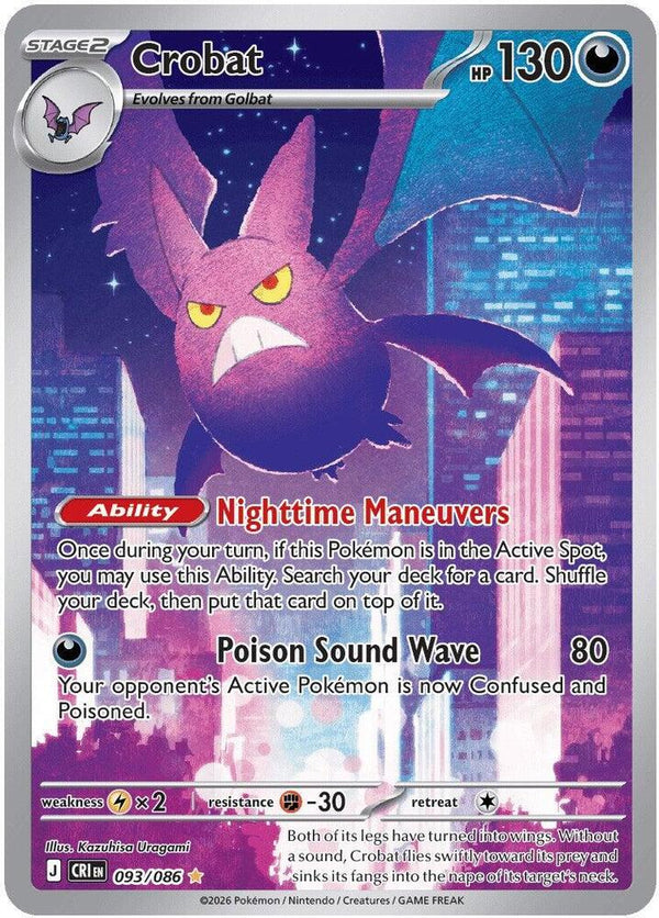 Crobat - 093/086 (CRI 093/086) - Pokémon