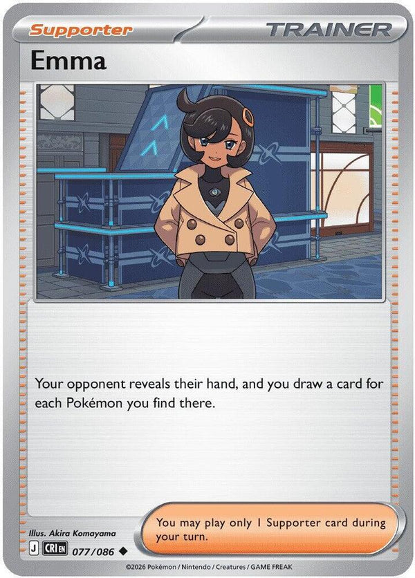Emma - 077/086 (CRI 077/086) - Pokémon