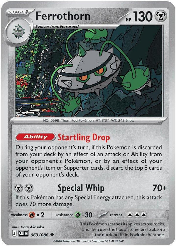 Ferrothorn (CRI 063/086) - Pokémon