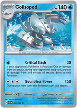 Golisopod (CRI 026/086) - Pokémon