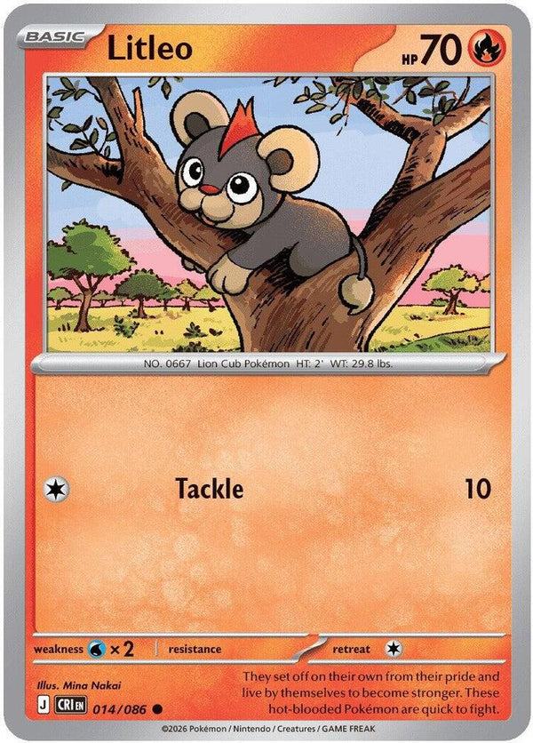 Litleo (CRI 014/086) - Pokémon