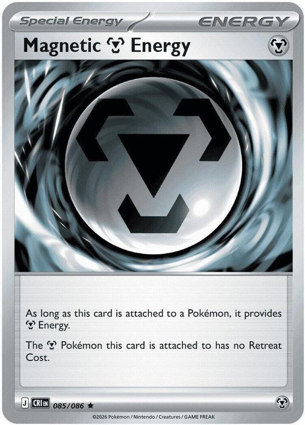Magnetic Metal Energy (CRI 085/086) - Pokémon
