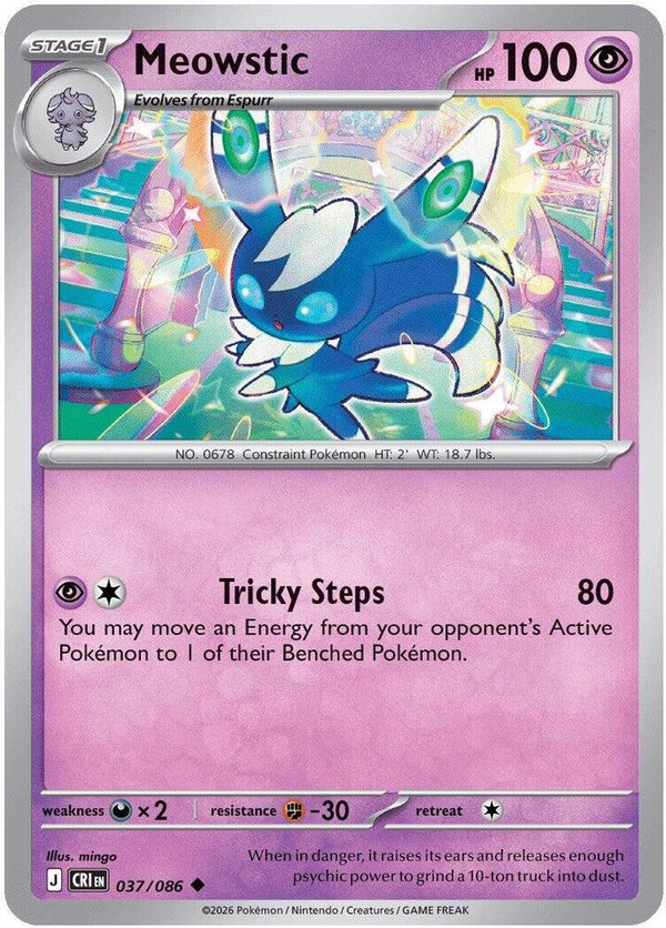 Meowstic (CRI 037/086) - Pokémon