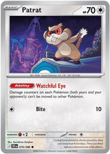 Patrat (CRI 070/086) - Pokémon