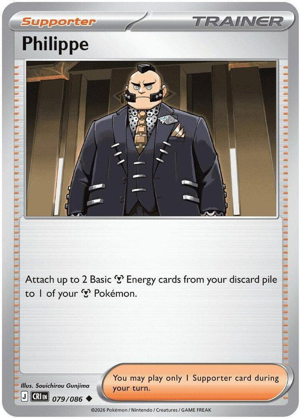 Philippe - 079/086 (CRI 079/086) - Pokémon
